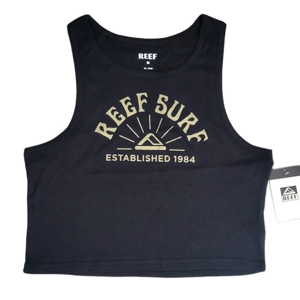 New Reef Crop Tank Top NWT Size Medium